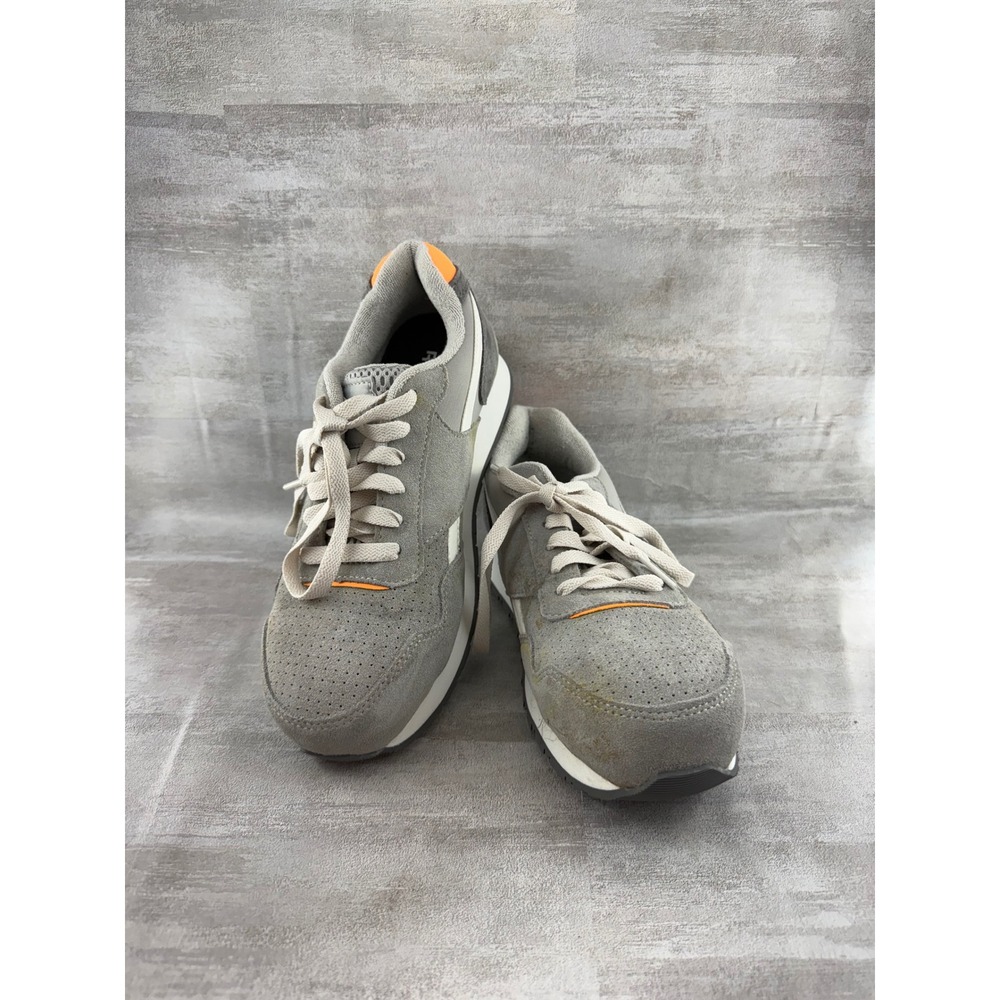 Reebok Work Trail Cruiser Grey Orange Composite Toe Safety Shoes RB980 Women 6.5